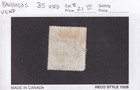 Matt s Stamps Scott Bahamas  85 Victoria Jubilee Issue Of 1897  Used Cv 21 50