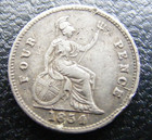 G516 Victoria Groat Fourpence 1854 Free Postage