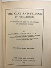 Vintage 1905 Book The Care And Feeding Of Children By L  Emmett Holt M d  3rd Ed
