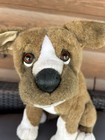 Vintage Avanti Applause Boxer Pup Dog Plush Stuffed Animal 1988 Sitting 20  Essa