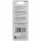 2 Sided Ink And Pencil Eraser  Gray white  80795 
