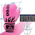 Kids Boxing Gloves 4oz 6oz 8oz Punching Gloves For Kids Youth Traning Gloves    