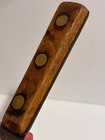 Old Antique Butcher Knife Wood Handle 10 5     Long 5 5    Blade