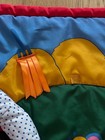 Fisher Price Baby Activity Playmat Farm Barnyard Animals Cow Bunny 1993