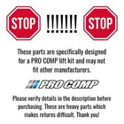 Pro Comp 6    Lift Steering Knuckles 51801b-2 For 1999-2010 Gm 2500 3500 Hd 4x4
