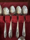 Oneida Community Queen Bess Ii Tudor Plate Flatware Set 46pc Vintage 8 Settings 