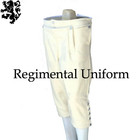 Revolutionary War Colonial Breeches - 18th Century Breeches White Wool Breeches