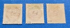 Danish West Indies Stamps  Scott 6  6a  6c Mlh