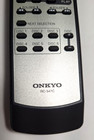 Onkyo Rc-547c Remote Control Oem Black Clean Tested Works Original Euc