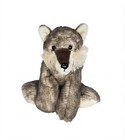 The Petting Zoo Timber   Gray Wolf Plush Stuffed Animal Realistic Toy Lot 8  Euc