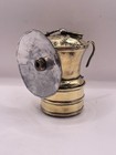 Autolite Vintage Brass Miners Carbide Lamp  Made In Usa