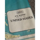 Vintage Hammond Classic United States Usa Wall Map Classroom school office