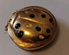 Vintage Revlon Lady Bug  intimate  Solid Perfume Holder - 1 1 2 In  Diameter