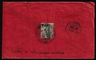 India Used In Burma Kgv Cover Used In Rangoon
