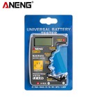 Lcd Digital Battery Tester Checker For Aa Aaa C D 9v Button Cell Batteries