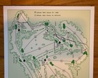 Augusta National Masters Golf Tournament Course Map Art Print By Loft And Lie
