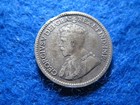 1920 Canada 5 Cents Silver - Nice Detail - Rim Ding