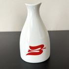 Lot Of 3 Vtg Royal Viking Line Porsgrund  Norway Porcelain Peanut Vase Shakers
