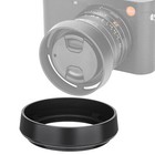 Jjc Lh-q3 Metal Round Lens Hood Cap For Leica Q3 43 Q3    Glass Screen Protector