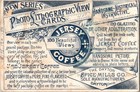 Jersey Coffee Victorian Trade Card Crystal Palace London Spice Mills Co