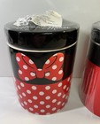 Minnie   Mickey Mouse Cookie Jars Ceramic Canisters From The Disney Parks