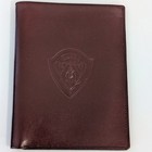 Gucci Vintage Brown Leather Card Holder Passport Wallet Bifold Organizer Classic