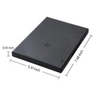 2 Ct Standard 14mm Multi Hold 6 Disc Six Cd Dvd Black Case Movie Box 2 Trays