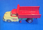 Vintage Japanese 1950 s Friction Tin Toy Studebaker Dump Truck No  S s s  68195