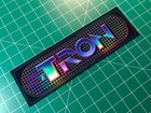 Tron Midway Arcade Marquee 1 75x5 75    Sticker Decal Holographic Glossy Vinyl