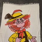 Vintage Nestle Promo Little Hans The Chocolate Man Beach Towel 34   x59    New Rare