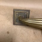 Antique Large Solid Brass Door Pull Handle 11 Inch 2lb  5 Oz 