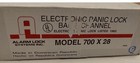 Electronic Panic Lock Bar  700x28   Alarm Lock Systems Inc 