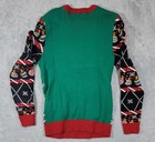 Ugly Christmas Sweater Featuring Santa Claus Adult Size Small Nwt  50 Retail