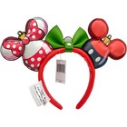 Disney parks Headband Mickey   Minnie Mouse Loungefly Ears Christmas Headwear