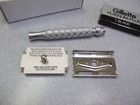 Vintage Nos Gillette Military Production Spiral Tech De Safety Razor England W4