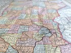 Minnesota B w Milwaukee Original Antique Map Rand Mcnally 1899 Atlas 28  X 21 5 