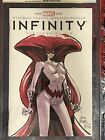 Marvel Infinity 1 Signed Original Art Sketch Ryan   Erin Stegman Medusa Cgc 9 4