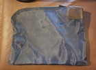 Ipo Blue Locking Zippered Bank Deposit Cash Bag With 2 Keys