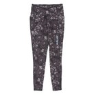 New Ariat Girls Xxl   16 Eos Etch Half Grip Riding Tights Breeches Black Floral