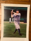 New York Yankees Babe Ruth Print Signed By Artist Terrance Fogarty 23 x30  Le 