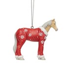 Painted Ponies - 2025 Holiday Ornaments - Set Of 5 - Ship Incl Usa 