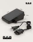 Foot Pedal Power Cord Replacement For Singer Sewing Machine  D Shape Plug Com   