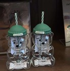 Limited Edition 2026 Starbuck Barista Bear Glass Cup Christmas Gift New