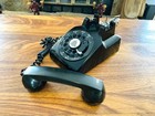 Vintage Western Electric 1964 Working Mcm Telephone  Classic Black  Desk Phone