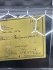 Jimmy Stewart Signed Check From 1974 Psa dna Certified 