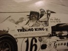 Vintage 1967 Art Pollard Signed 8  X 10  Photo   16 Thermo King Indy Race Car