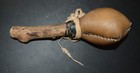 Antique Hand Carved Rawhide Horsehide Maracas Tribal Shakers  Shamanic