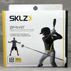 Sklz Zip-n-hit Baseball Batting Trainer Set W  Ball Rope Handles Bag Manual