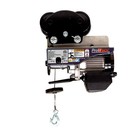 Electric Rope Hoist W trolley 220 Lb   440 Lb 220 24v 60hz W  Emergency Stop