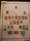 Norway  1872-1929 Stamp Collection Hinged On Album Pages